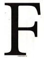 monogram F - $10